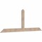 Ekena Millwork Portland Smooth Timber Gable Bracket, Douglas Fir, 96"W x 36"H x 1 1/2"D x 5 1/2"F, 9/12 Pitch GBW096X36X0206POR00SDF - alternate 4